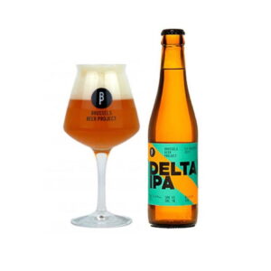 Speciaalbier Delta IPA met ingeschonken BBP bierglas