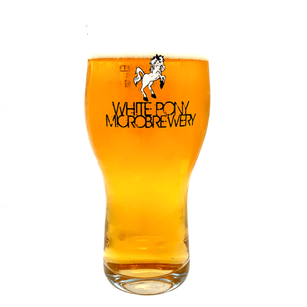 White Pony Glas