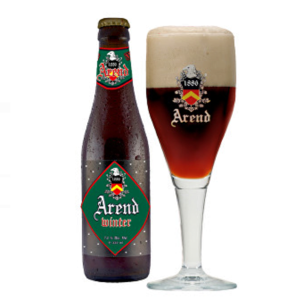 Speciaalbier Arend Winter met ingeschonken bierglas