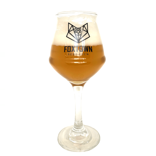 Ingeschonken bierglas FoxTown