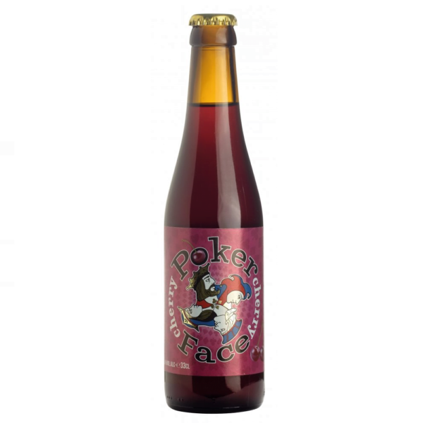 Bierfles Pokerface Cherry