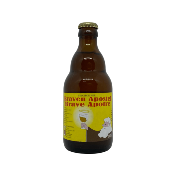 Bierfles Braven apostel tripel