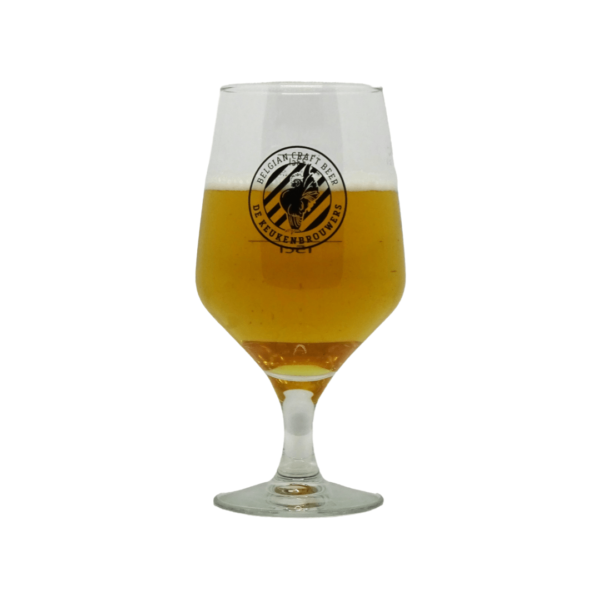 De keukenbrouwers bierglas