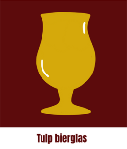 Tulp bierglas